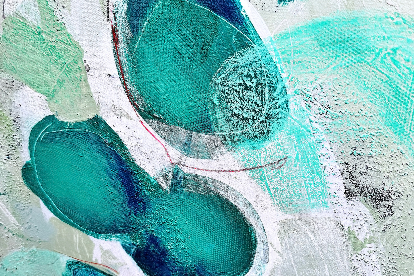 Detail aus Licht und Laub